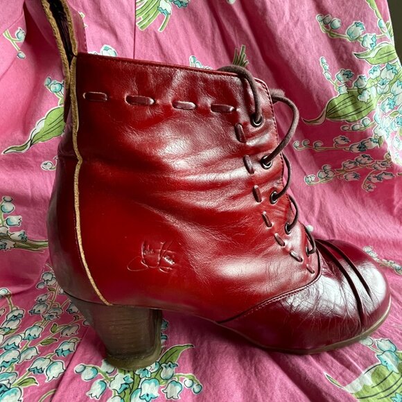 John Fluevog Lace-up ankle boots in size 8 - Picture 6 of 7